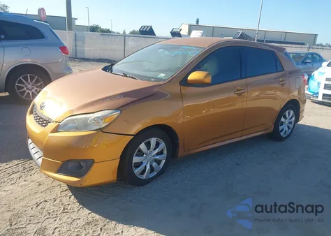 2010 Toyota Matrix from USA, damaged, VIN 2T1KU4EE0AC359784